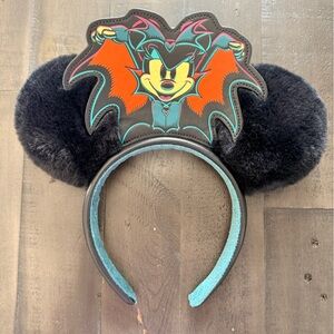 Disney Minnie Black and Orange Villain Headband